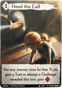 Call to Adventure: Epic Origins – Heed the Call Promo Card