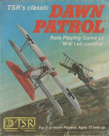 Dawn Patrol: Role Playing Game of WW I Air Combat