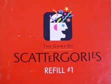 Scattergories Refill #1