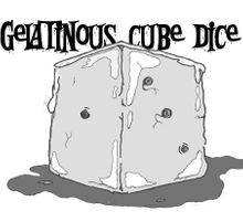 Gelatinous Cube Dice