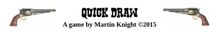 Quick Draw Card Game