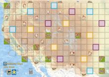 Carcassonne Maps: USA West