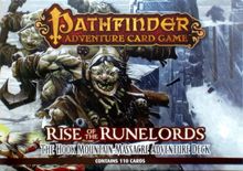 Pathfinder Adventure Card Game: Rise of the Runelords – Adventure Deck 3: The Hook Mountain Massacre