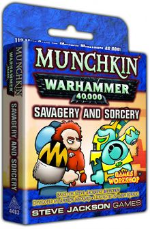 Munchkin Warhammer 40,000: Savagery and Sorcery