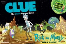 Clue: Rick and Morty Back In Blackout