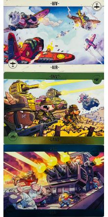 Air, Land, and Sea: Critters at War – Foil Theater Cards