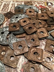 Lords of Waterdeep: Deepwater Metal Coins
