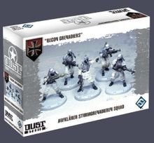 Dust Tactics: Aufklärer Sturmgrenadieren Squad – "Recon Grenadiers"
