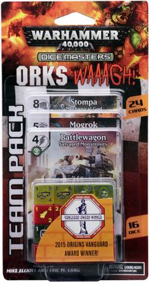 Warhammer 40,000 Dice Masters: Orks – WAAAGH! Team Pack