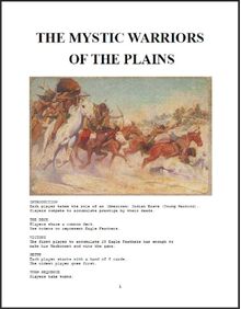 The Mystic Warriors of the Plains