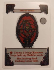 Gloom: Game of Trades promo card