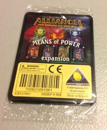 Alliances: Means of Power Expansion