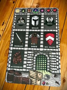 Iron Helm: Player's Mat