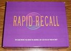 Rapid Recall