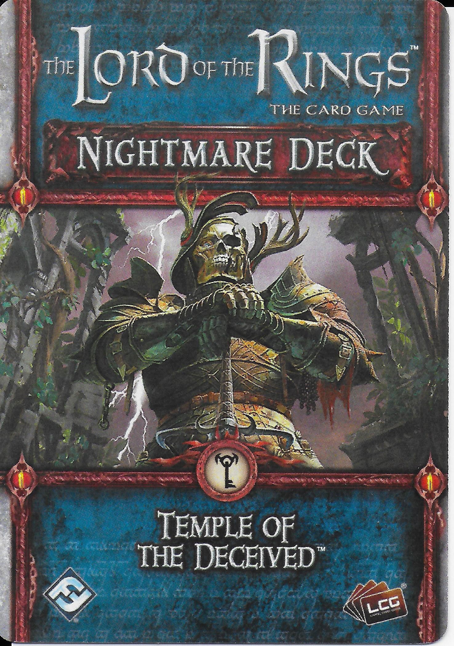 The Lord of the Rings: The Card Game – Nightmare Deck: Temple of the Deceived