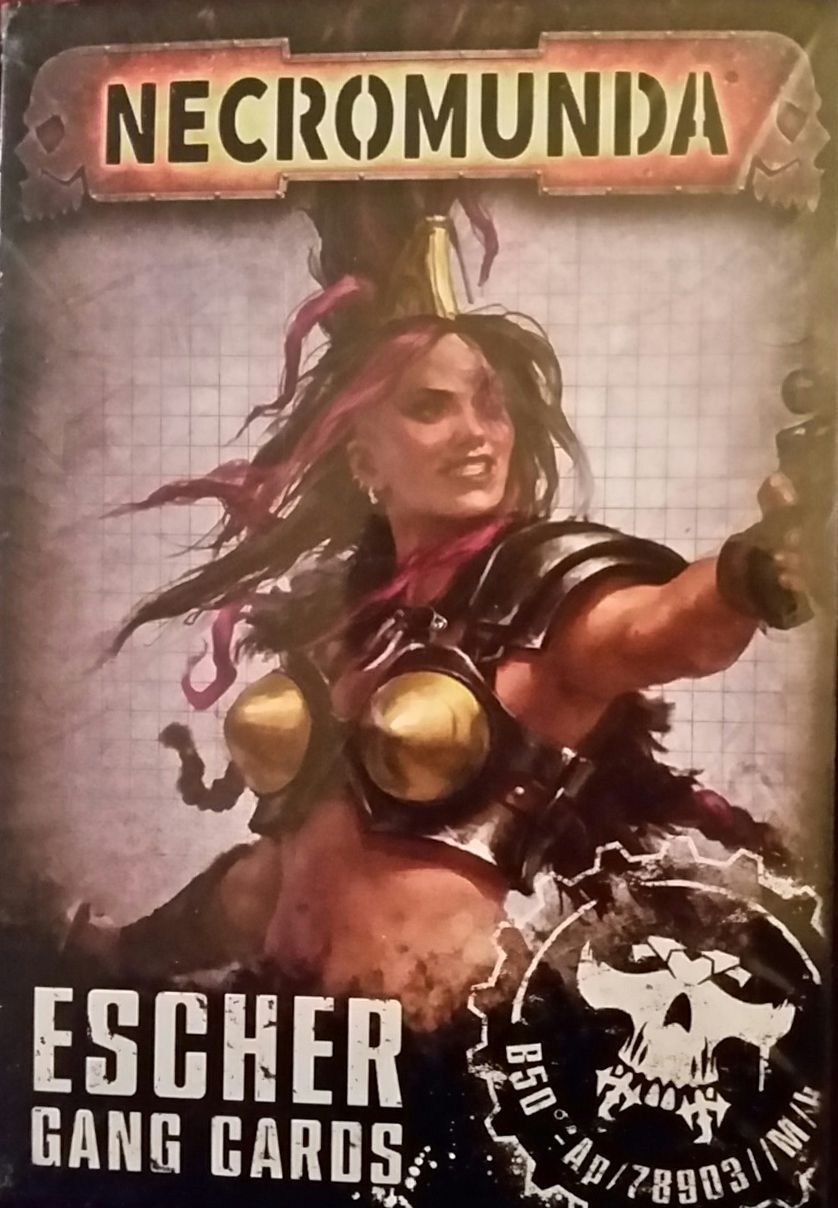 Necromunda: Underhive – Escher Gang Cards