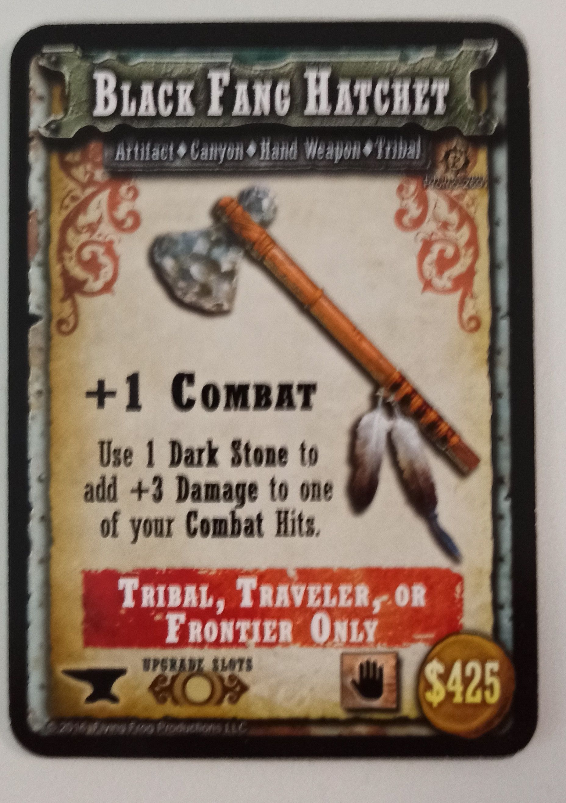 Shadows of Brimstone: Black Fang Hatchet