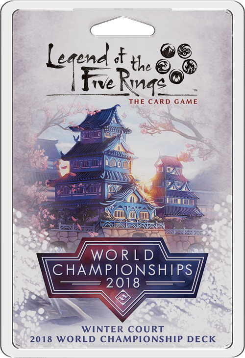 Legend of the Five Rings: The Card Game – Winter Court – 2018 World Championship Deck