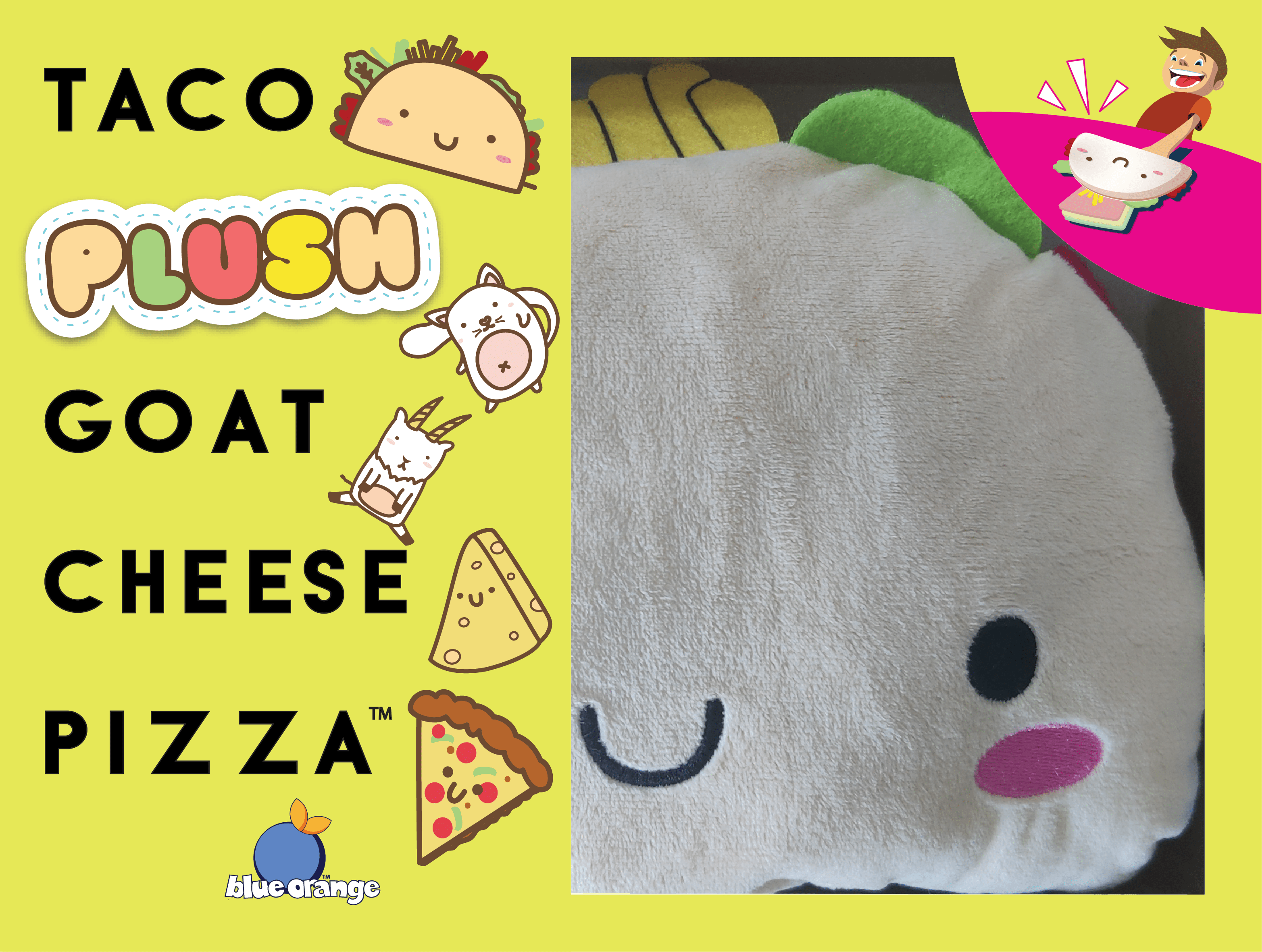 Taco Plush Goat Cheese Pizza