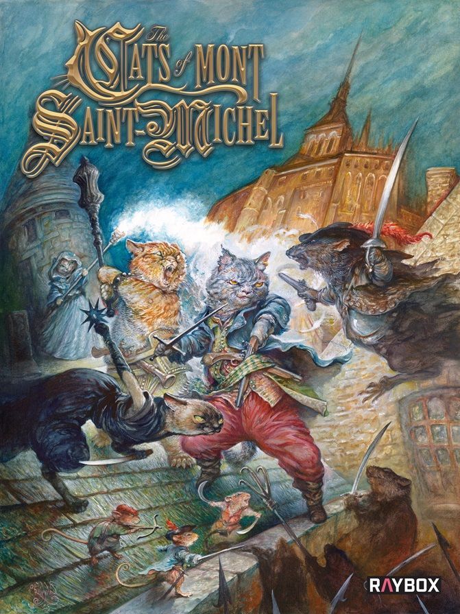 The Cats of Mont Saint Michel