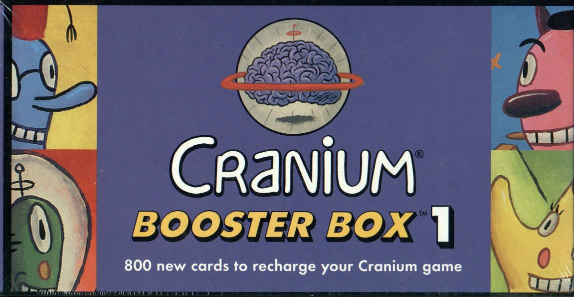 cranium booster box 4 Cranium Booster Bo 4 Decks 800 Cards For Cranium Brain Game Board for sale  online