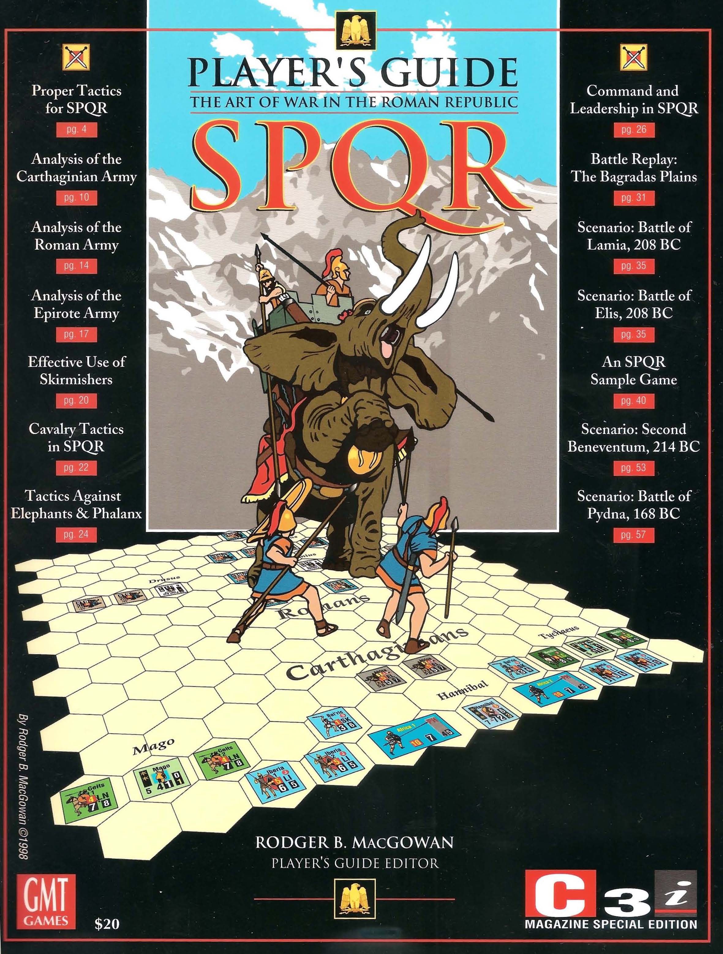 SPQR: Player's Guide