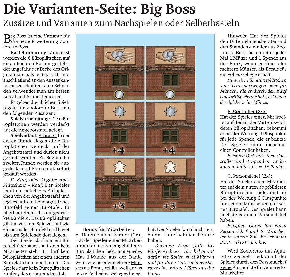 Zooloretto: Big Boss