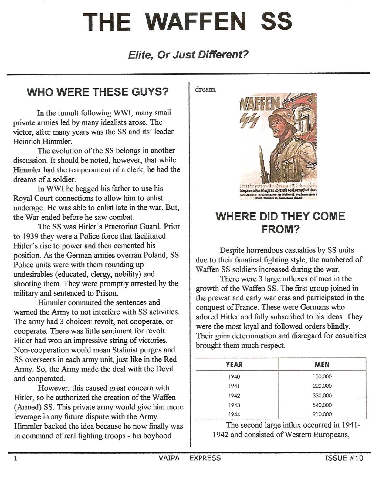 Waffen SS/The Fanatics