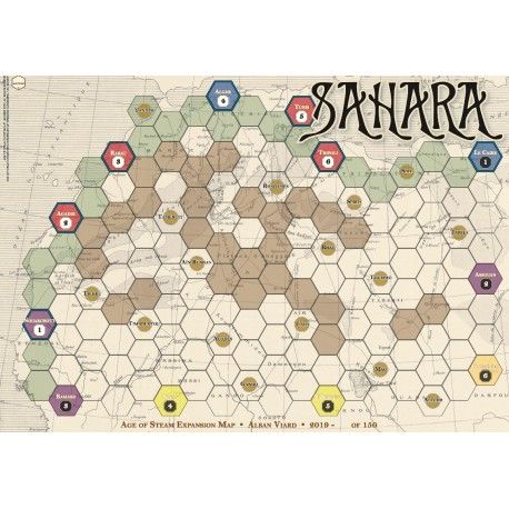 Age of Steam Expansion: Vietnam / Sahara