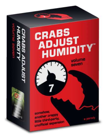 Crabs Adjust Humidity: Volume Seven (unofficial expansion for Cards Against Humanity)