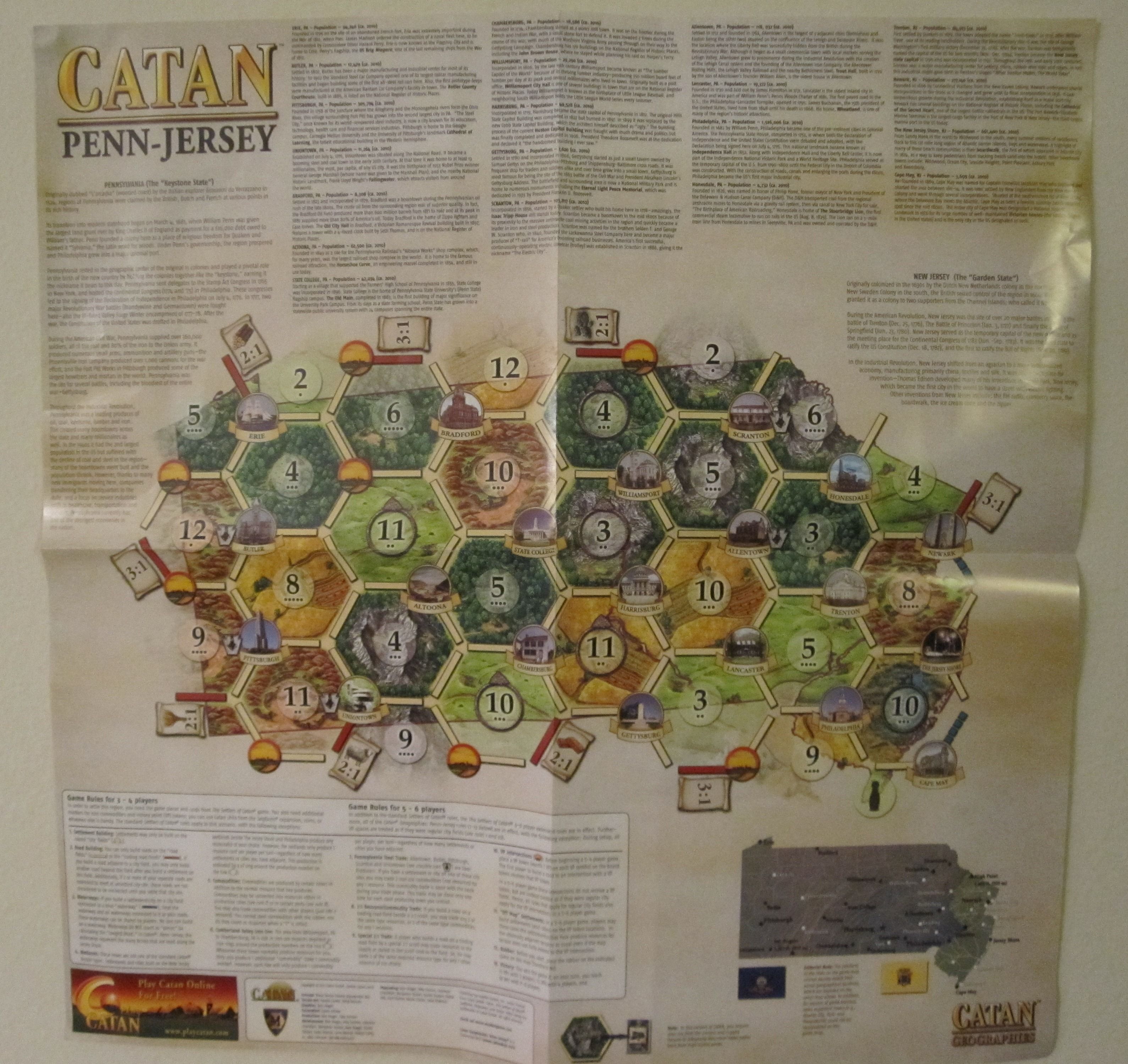 Catan: Penn-Jersey