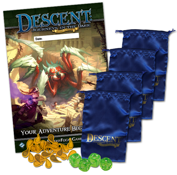 Descent: Journeys in the Dark (Second Edition) – Fall 2014 Game Night Kit