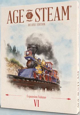 Age of Steam Deluxe: Expansion Volume VI