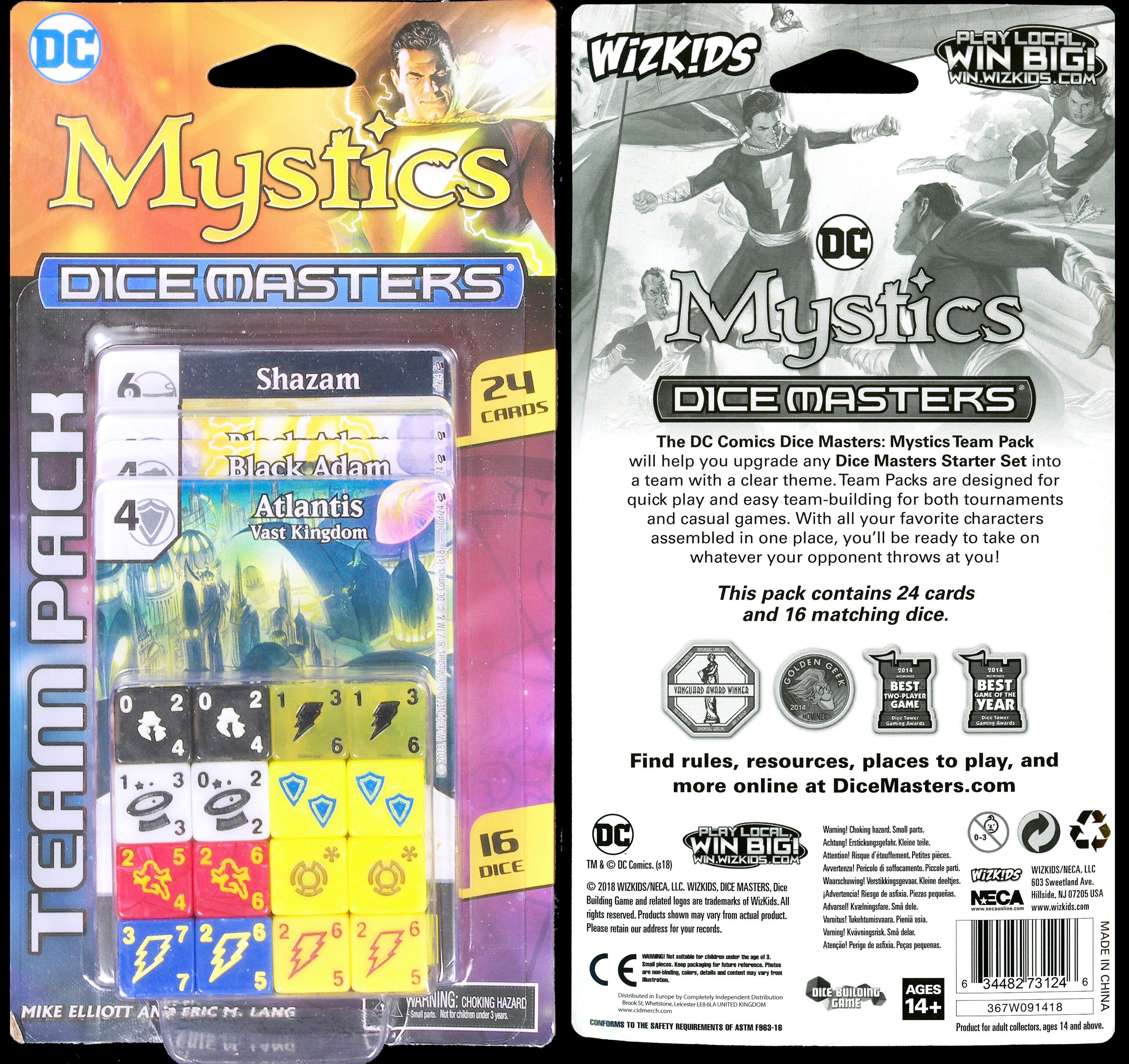 DC Comics Dice Masters: Mystics Team Pack