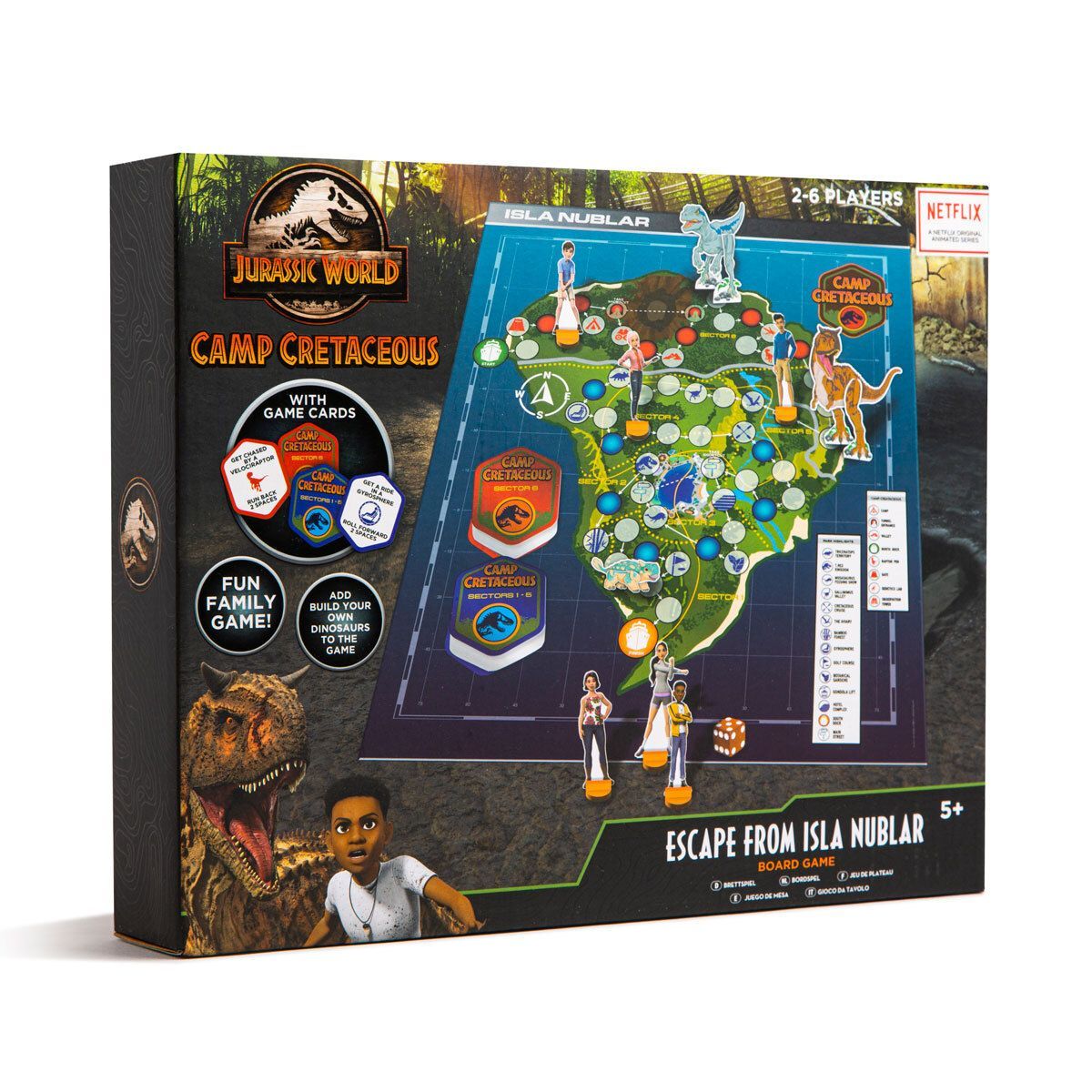 Jurassic World: Camp Cretaceous Board Game