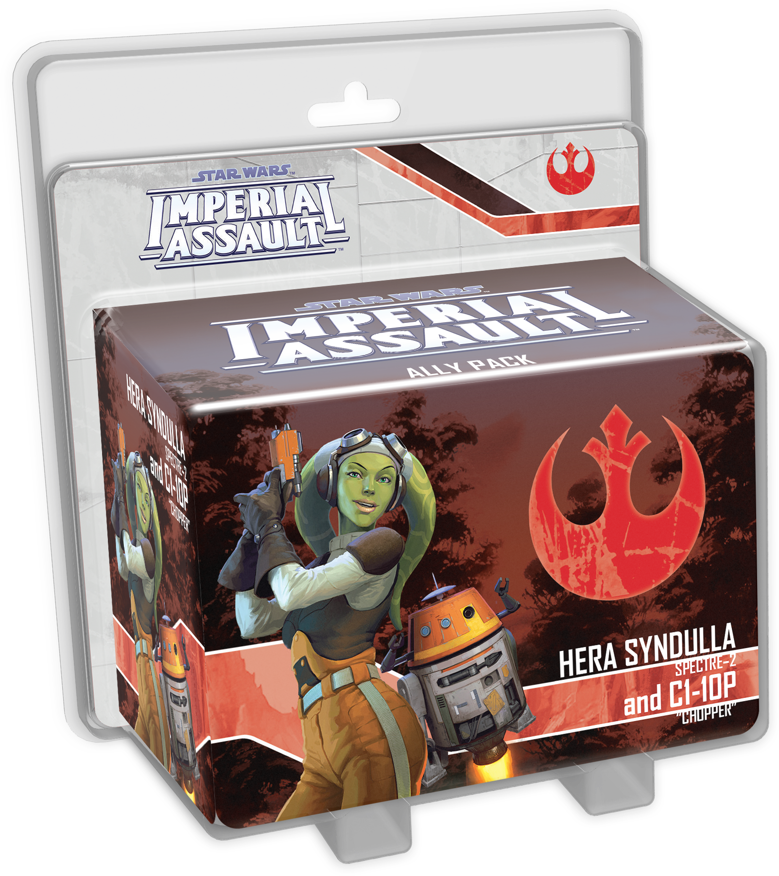 Star Wars: Imperial Assault – Hera Syndulla and C1-10P Ally Pack