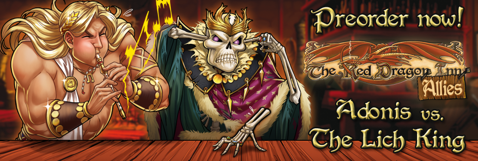 The Red Dragon Inn: Allies – Adonis vs. the Lich King