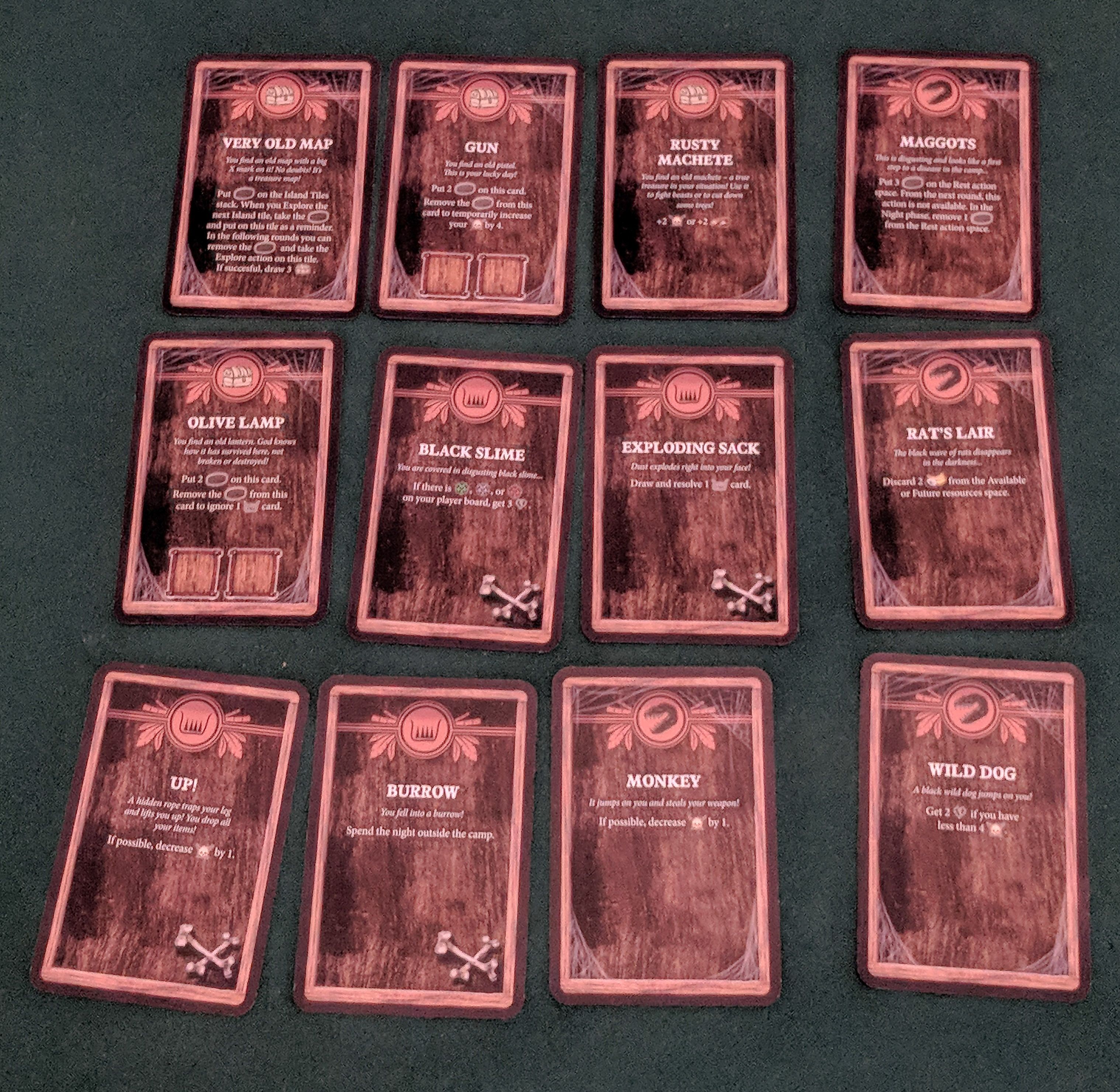 Robinson Crusoe: Adventures on the Cursed Island – Mystery Cards I