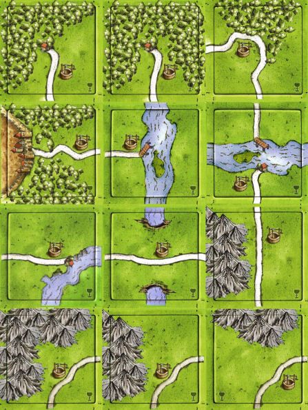 Wells: Fountain of Youth (fan expansion to Carcassonne)