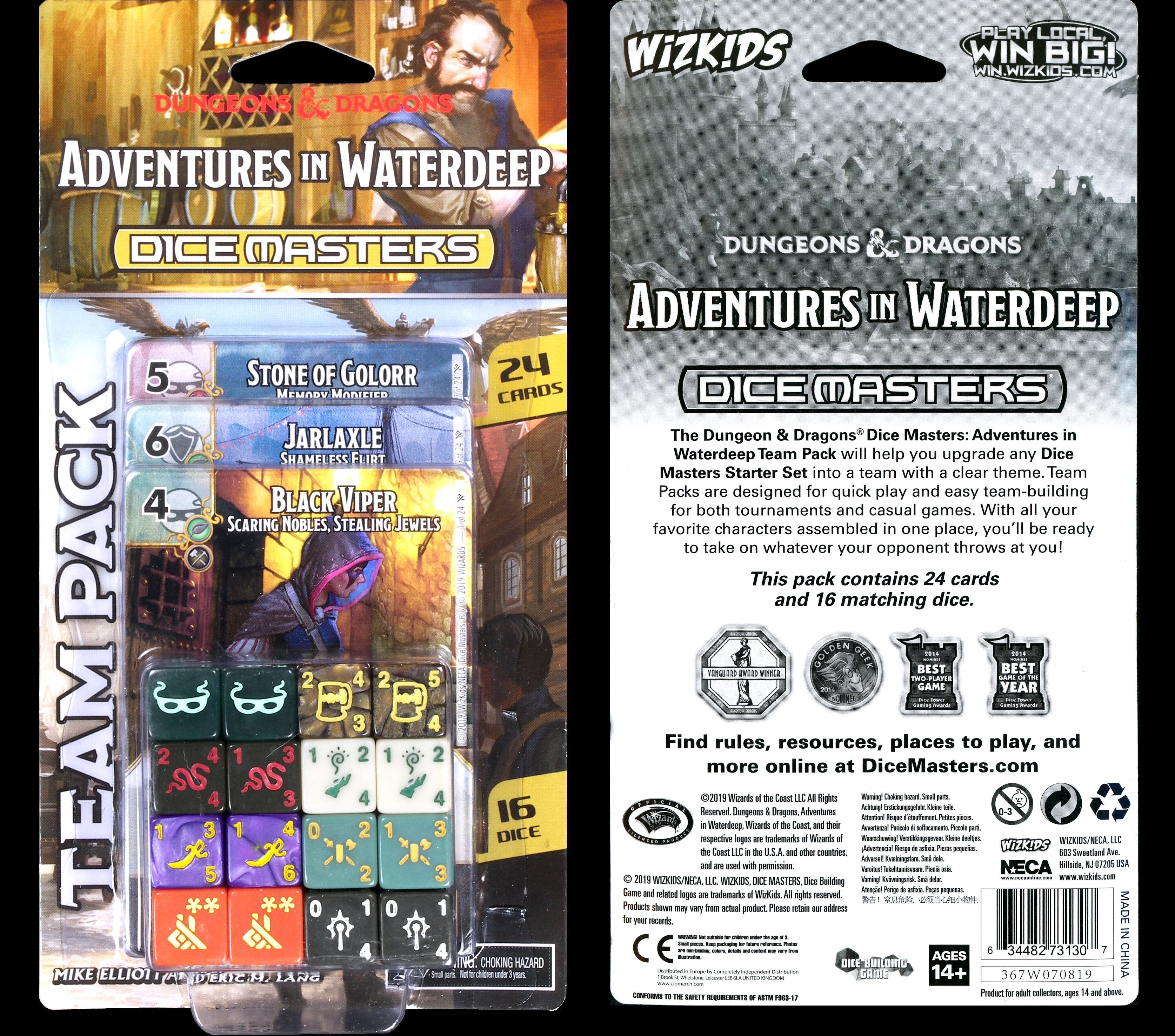 Dungeons & Dragons Dice Masters: Adventures in Waterdeep Team Pack