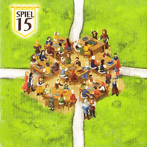 Carcassonne: Bonusplättchen Spiel 2015