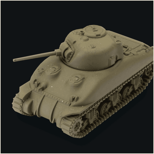 World of Tanks Miniatures Game: American – M4A1 Sherman