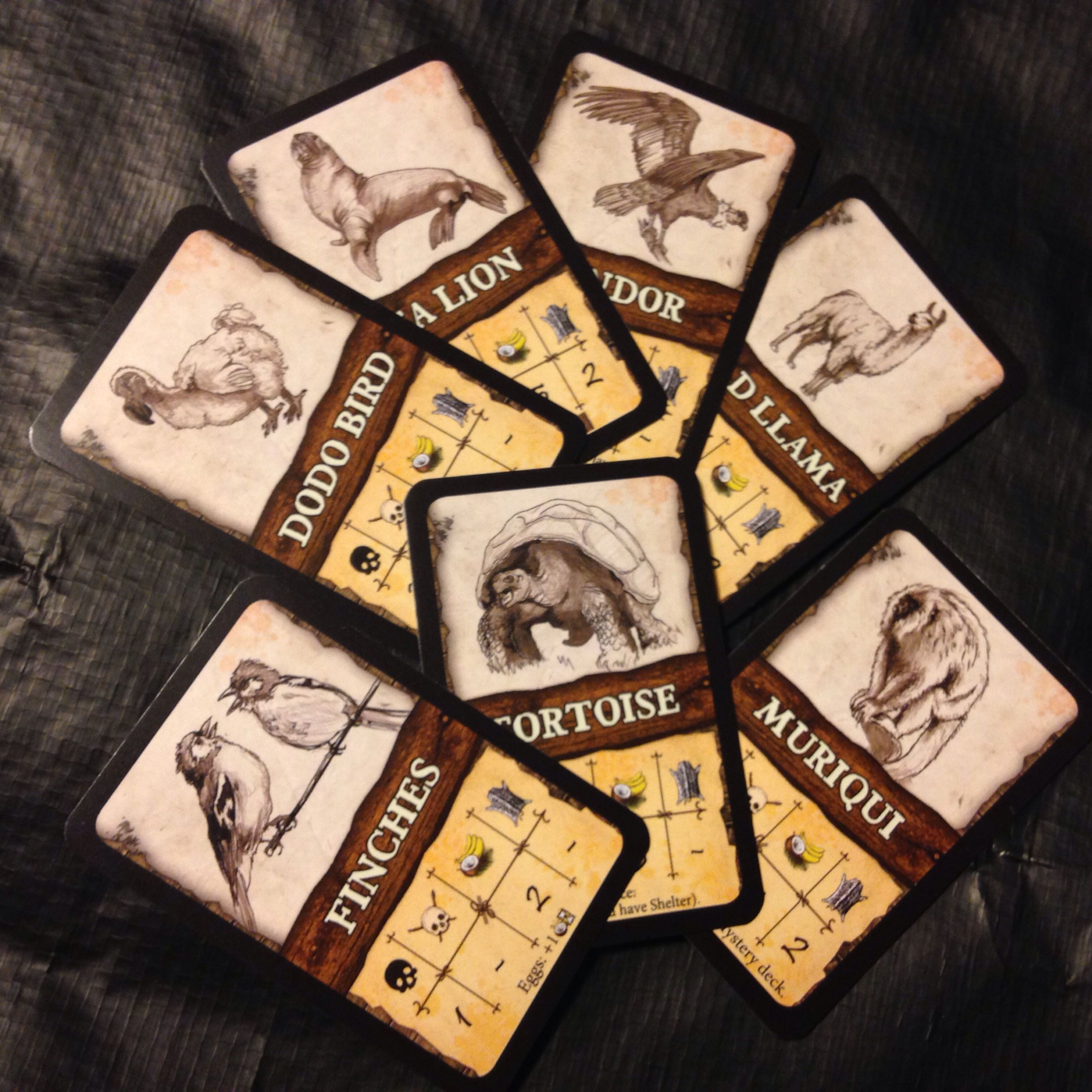 Robinson Crusoe: Adventures on the Cursed Island – Additional Beast Cards