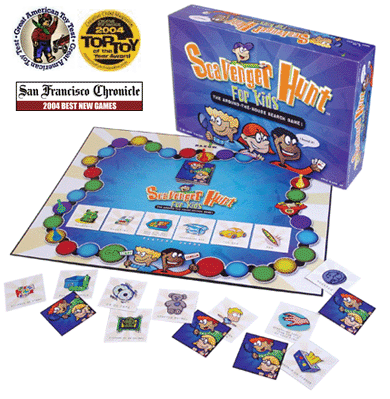 Scavenger Hunt for Kids Board Game