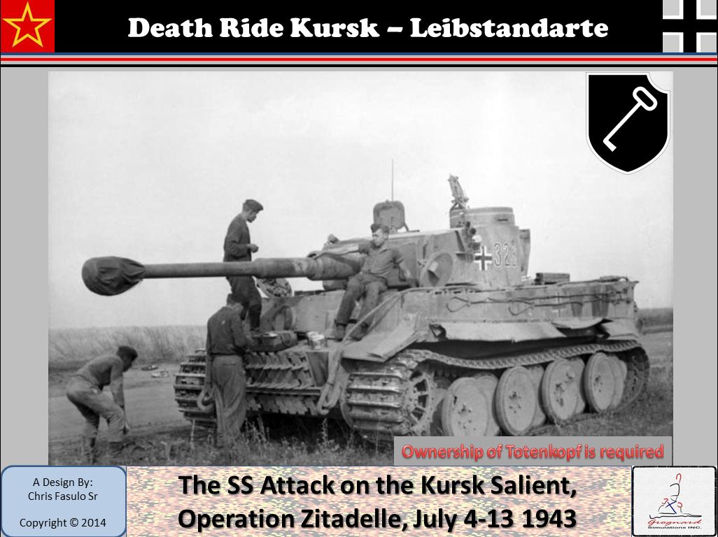 Death Ride Kursk Leibstandarte Compare Board Game Prices Board Game Oracle