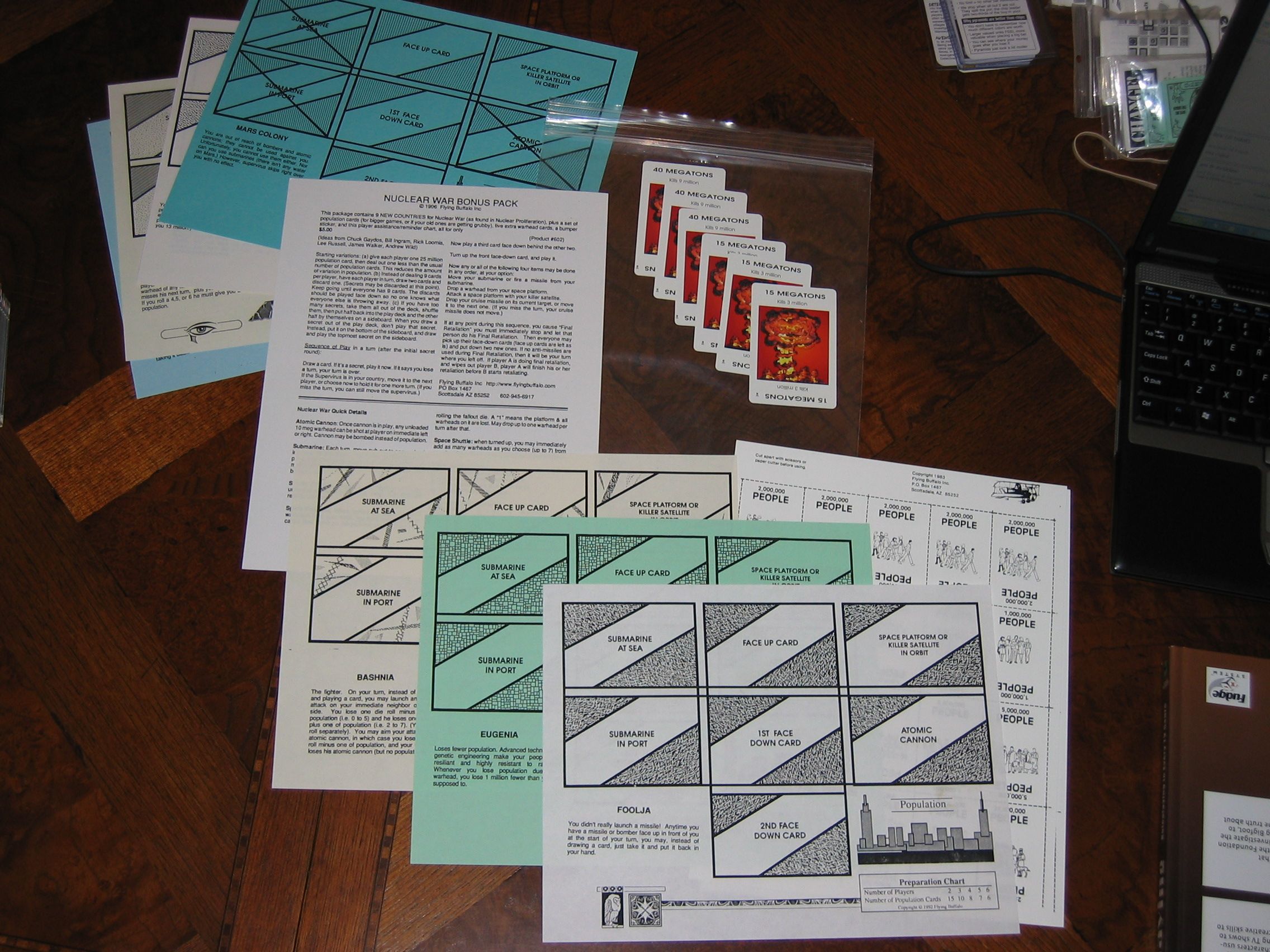 Nuclear War Bonus Pack #1