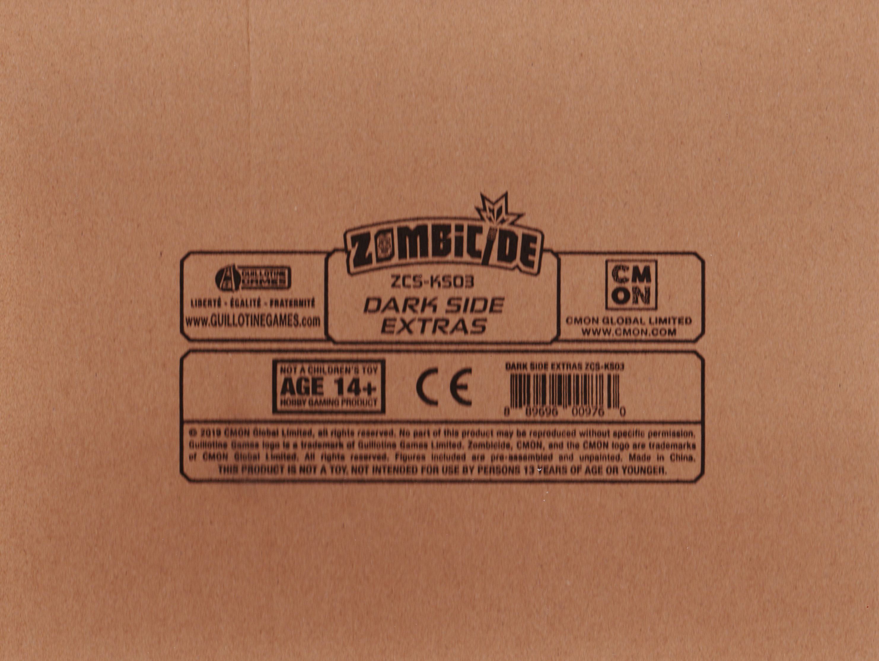 Zombicide: Invader – Zombicide: Dark Side Extras