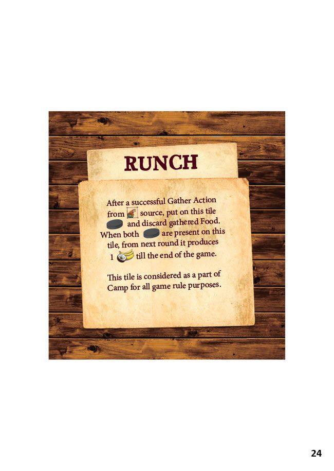 Robinson Crusoe: Adventures on the Cursed Island – Runch Mini Expansion