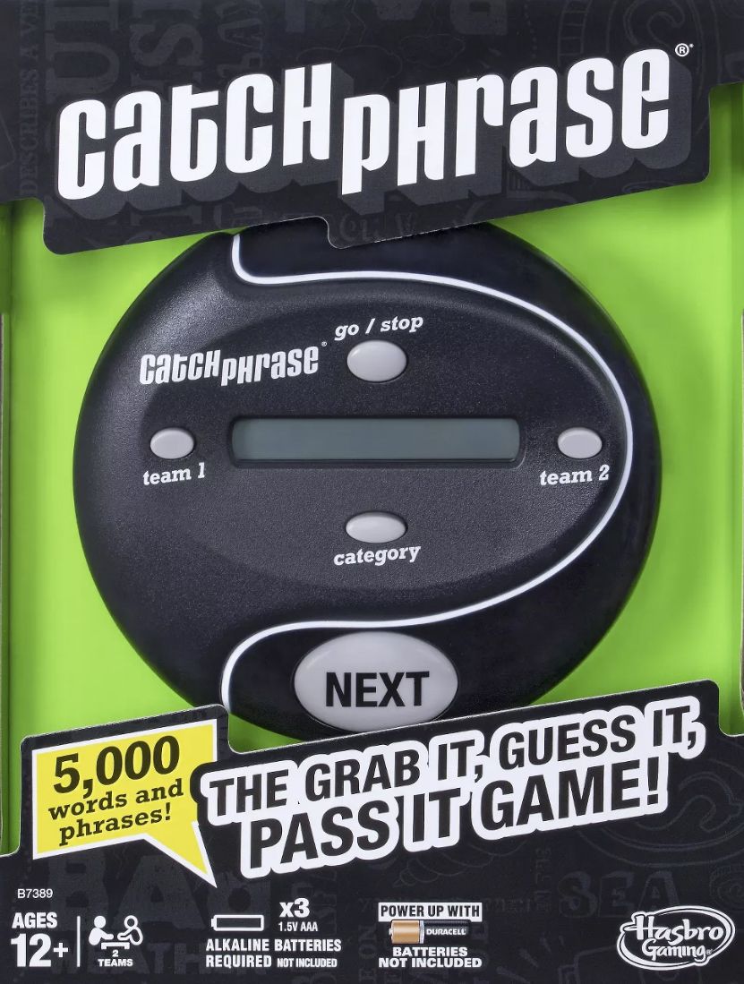 Hasbro catch hot sale phrase game