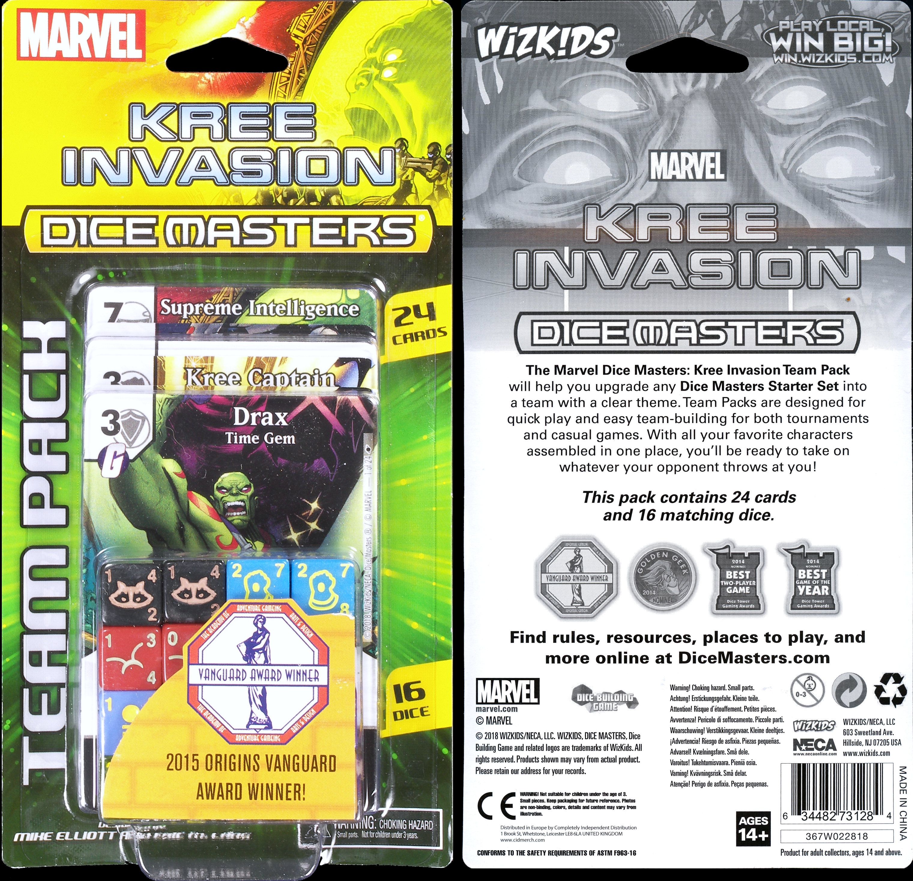 Marvel Dice Masters: Kree Invasion Team Pack